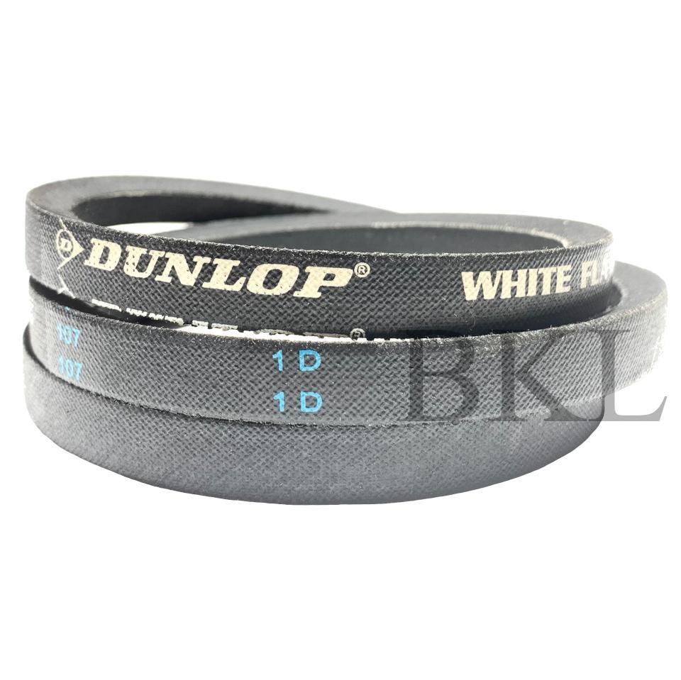 C225 Dunlop White C Section V Belt, 22mm Top Width, 14mm Thickness, Inside Length 5715mm