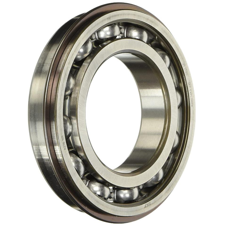6011NR SKF Open Deep Groove Ball Bearing with Circlip Groove and Circlip 55mm inside x 90mm outside x 18mm wide