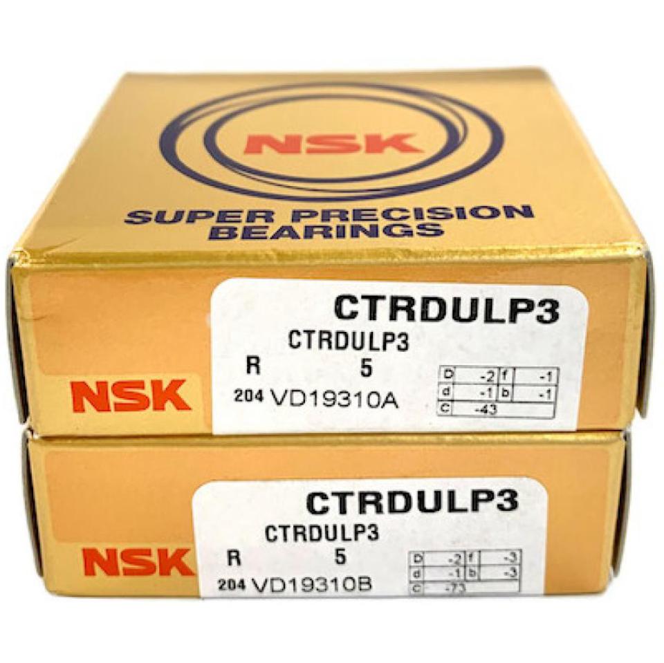 7014CTRDULP3 NSK Super Precision Angular Contact Bearing 70x110x20mm (set of 2)