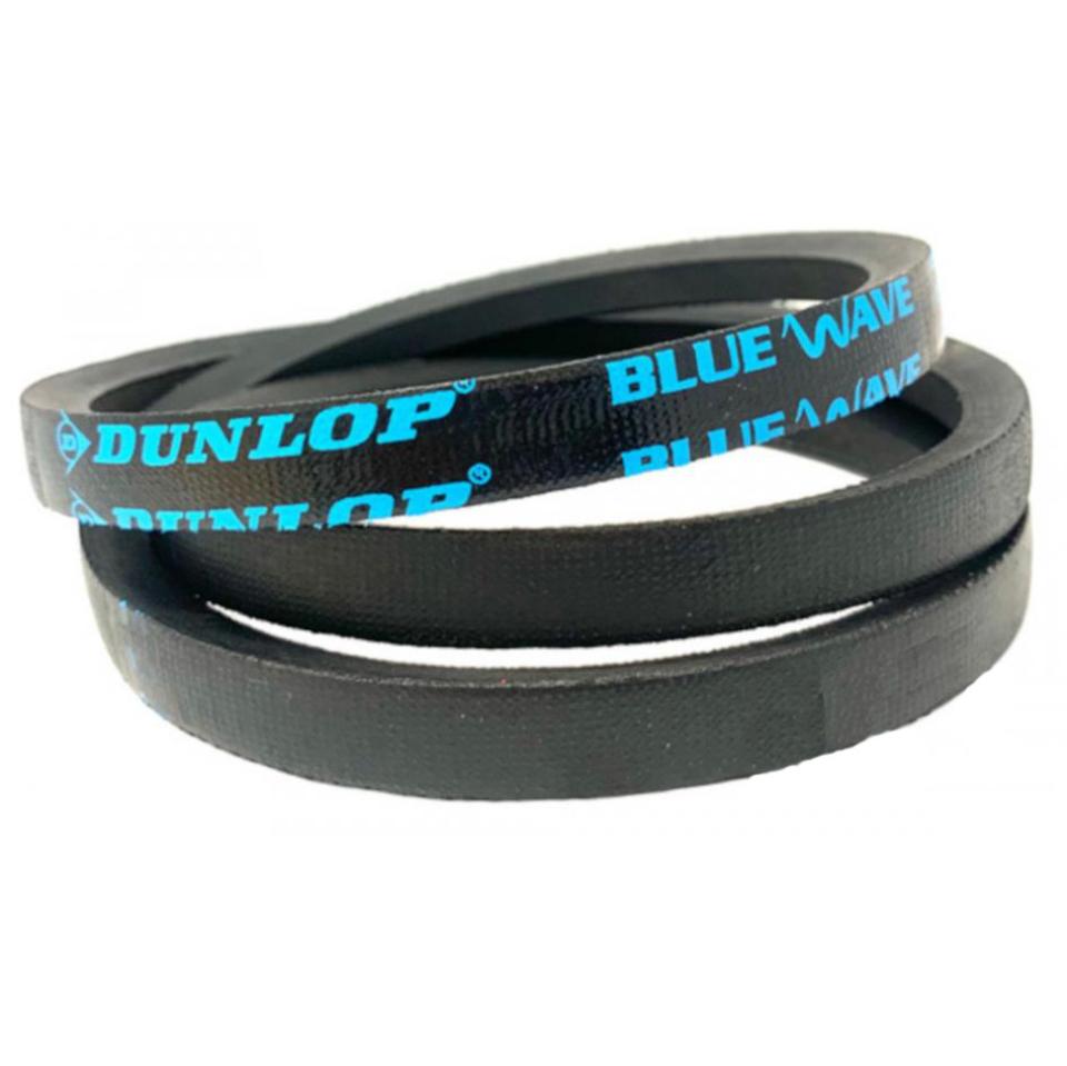 A107 Dunlop Blue A Section V Belt, 13mm Top Width, 8mm Thickness, Inside length 2718mm