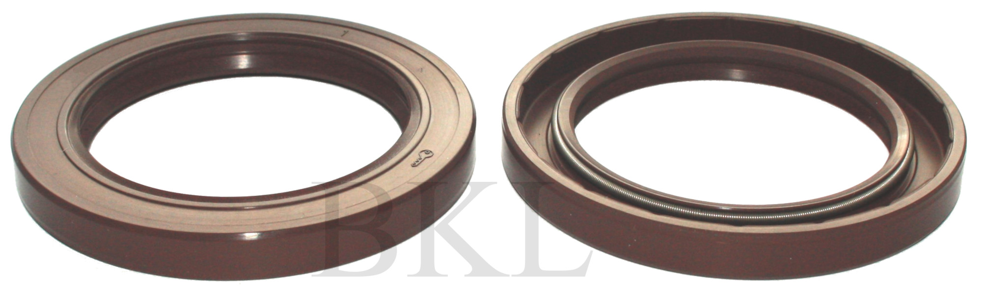 38x62x7mm R23/TC Double Lip Viton Rotary Shaft Oil Seal with Garter Spring image 2