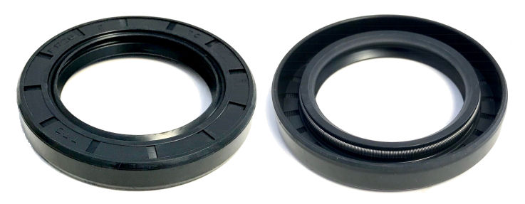 25x40x7mm R23/TC Double Lip Nitrile Rotary Shaft Oil Seal with Garter Spring image 2