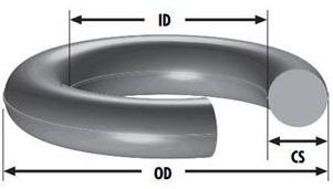 New. BS011 Nitrile O Ring Choose Quantity 7.65mm ID x 1.78mm C/S 