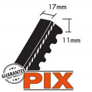 PIX BX Section Cogged Wedge Belts 17x11mm
