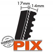 PIX XPB Section Cogged Wedge Belts 17x14mm