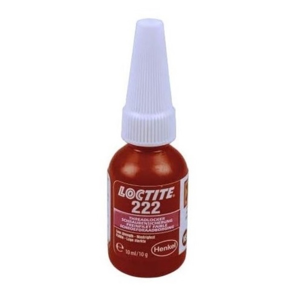 Loctite 222 Threadlocking Adhesive - Low Strength Easy Disassembly 10ml image 2