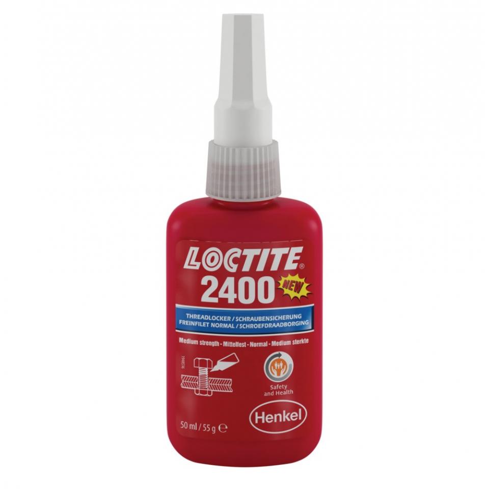 Loctite 2400 Health & Safety Friendly Medium Strength Threadlocking Adhesive 50ml