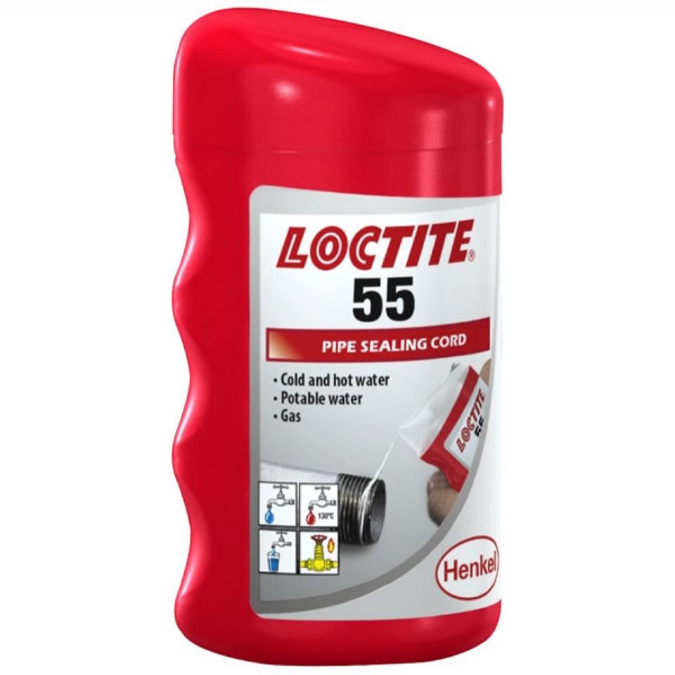 Loctite 55 Pipe Thread Sealing Cord - Immediate Full Pressure Sealing 160m