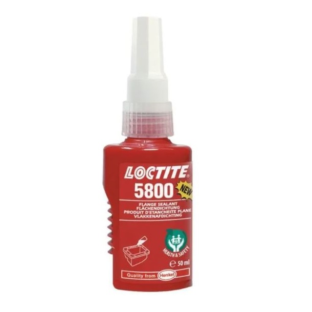 Loctite 5800 Health & Safety Friendly Med Strength Gasketing Product 50ml image 2