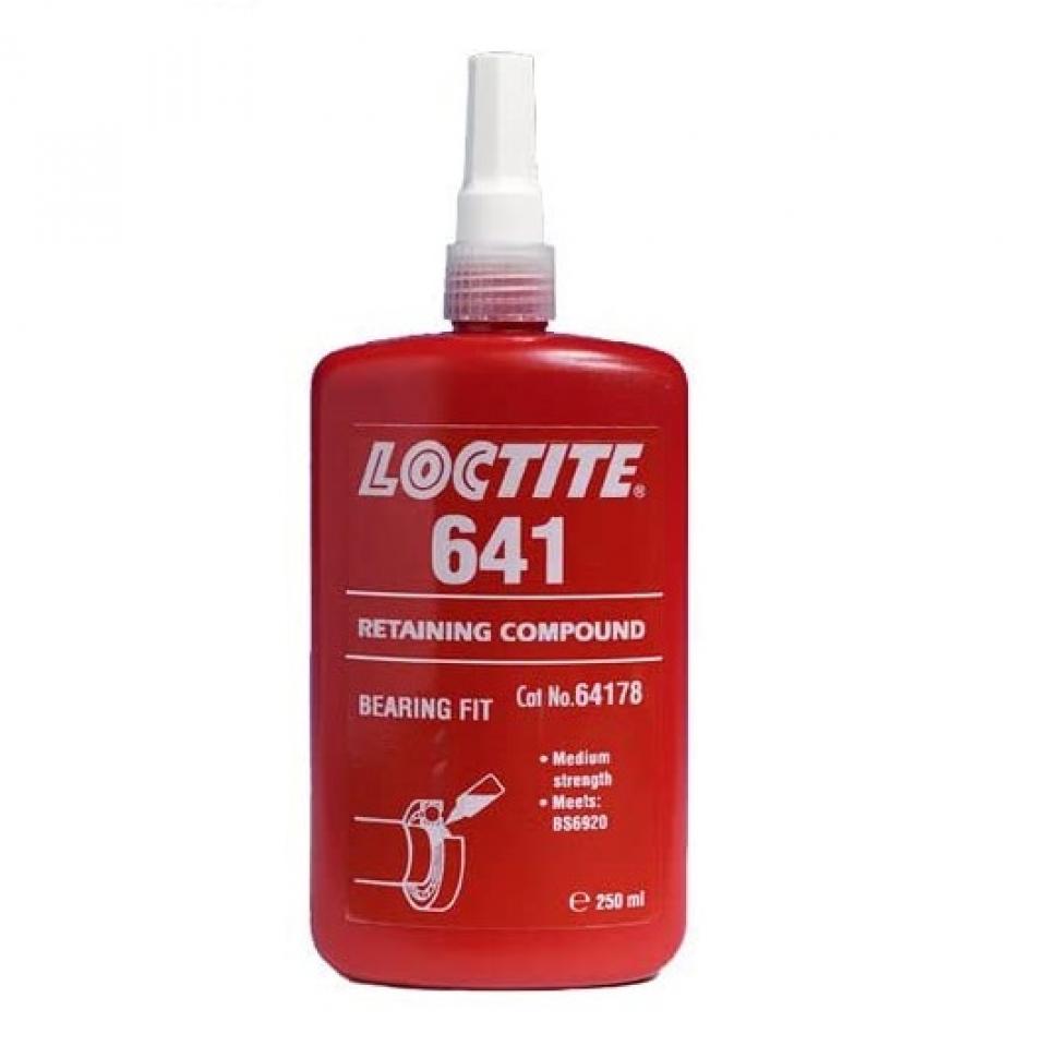 Loctite 641 Medium Strength Retaining Compound - Ideal for Parts That Need Subsequent Dismantling 250ml