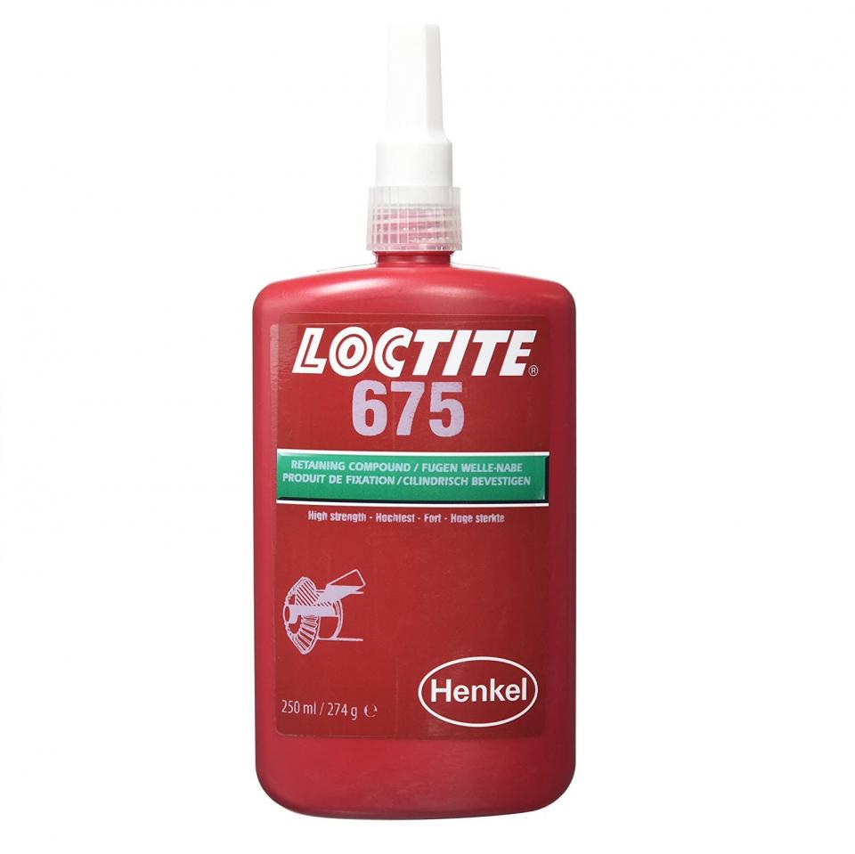 Loctite 675 High Strength Low Viscosity Slow Cure Retaining Compound 250ml