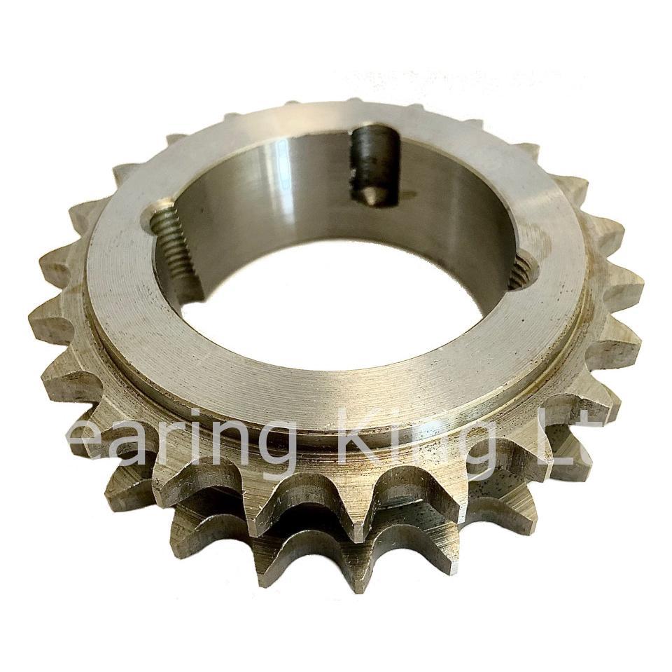 17 Tooth 08B Duplex Taper Sprocket to suit 1/2 Inch Pitch Chain