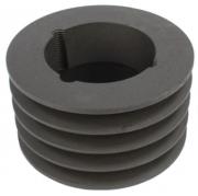 SPA150-4 150mm Pitch Diameter 4 Groove Tapered Bush V Pulley